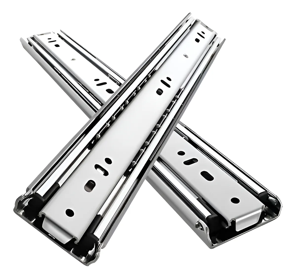 Corredera telescopica H35 STD 400mmx0.8mm c/tornillos - LIOI