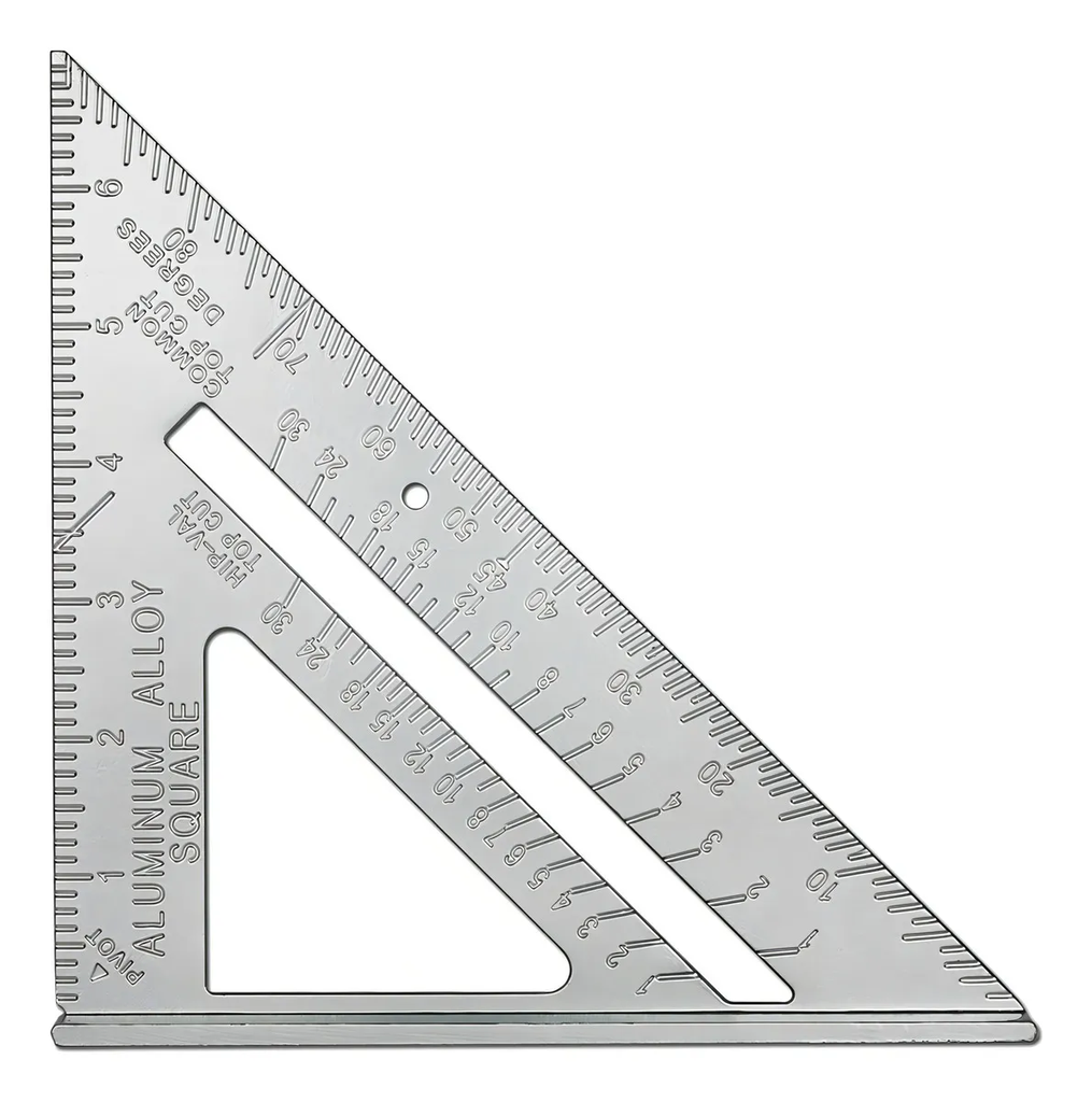Escuadra triangular aluminio 7" - FERRETOOLS