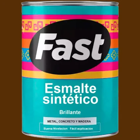 Esmalte sintético CAFE MORO galón 3.8L FAST