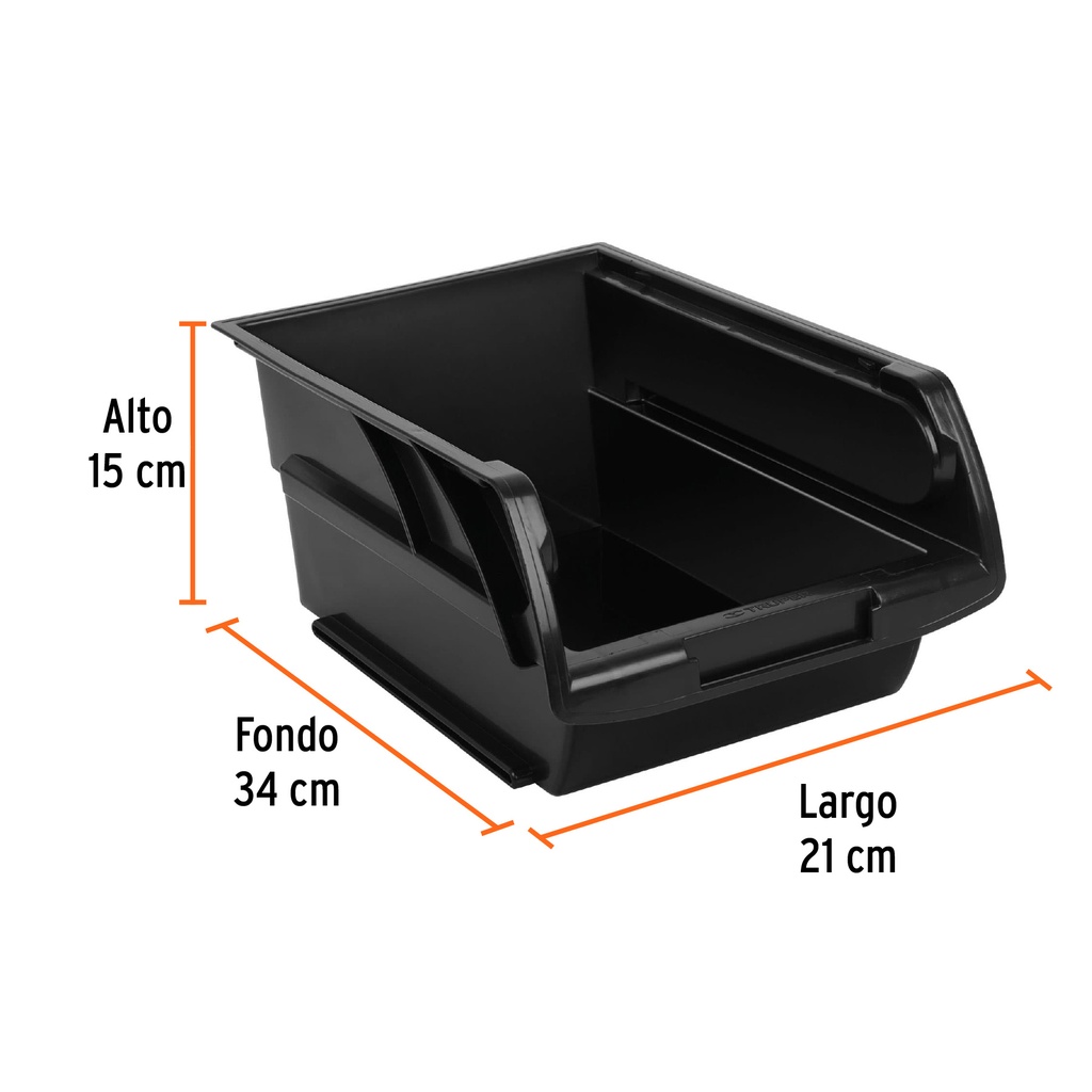 Gaveta apilable #4 34x21x15 - TRUPER