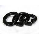 Golilla presion 1/4 UNIDAD negro