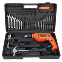Kit Taladro Percutor 550W + 40 Accesorios BLACK+DECKER