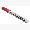 Marcador para metal oleo ROJO - NOMANI