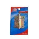 Picaporte dorado base ancha blister 3" LIOI 1076