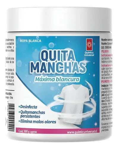 Quita manchas 500grs - QUIMICA UNIVERSAL