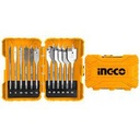 Set brocas madera planas 12PCS 6,8,10,12,14,16,18,20,25,28,30,32 INGCO