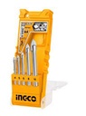 Set de broca para vidrio 5piezas 4 10mm - INGCO