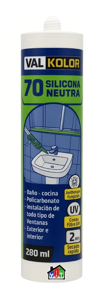 Silicona neutra LIGTH BROWN 300 ml - VALKOLOR