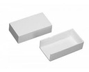 Tapa final pvc blanco 40mmx16mm - SM