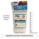 amarra plastica BLANCO 15cm x 2.5mm 100U. - NEXXO