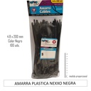 amarra plastica NEGRO 15cmx 2.5mm NEXXO