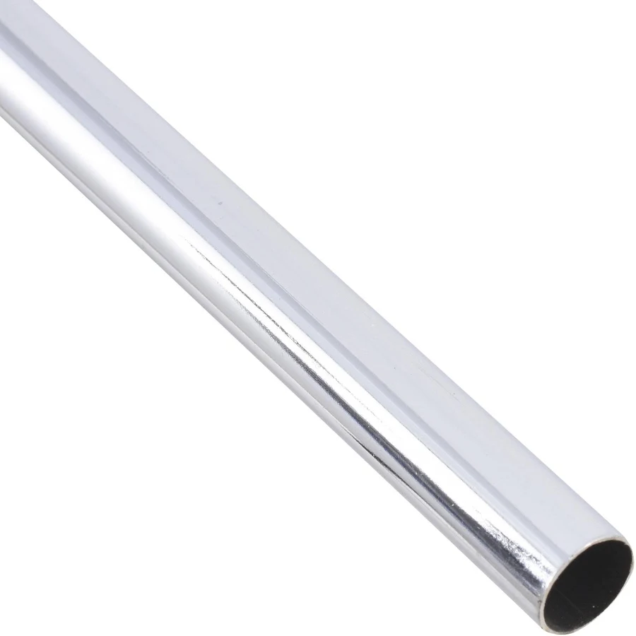 Barra para cortina española cromada 12mmx1.50MT - METALHSA