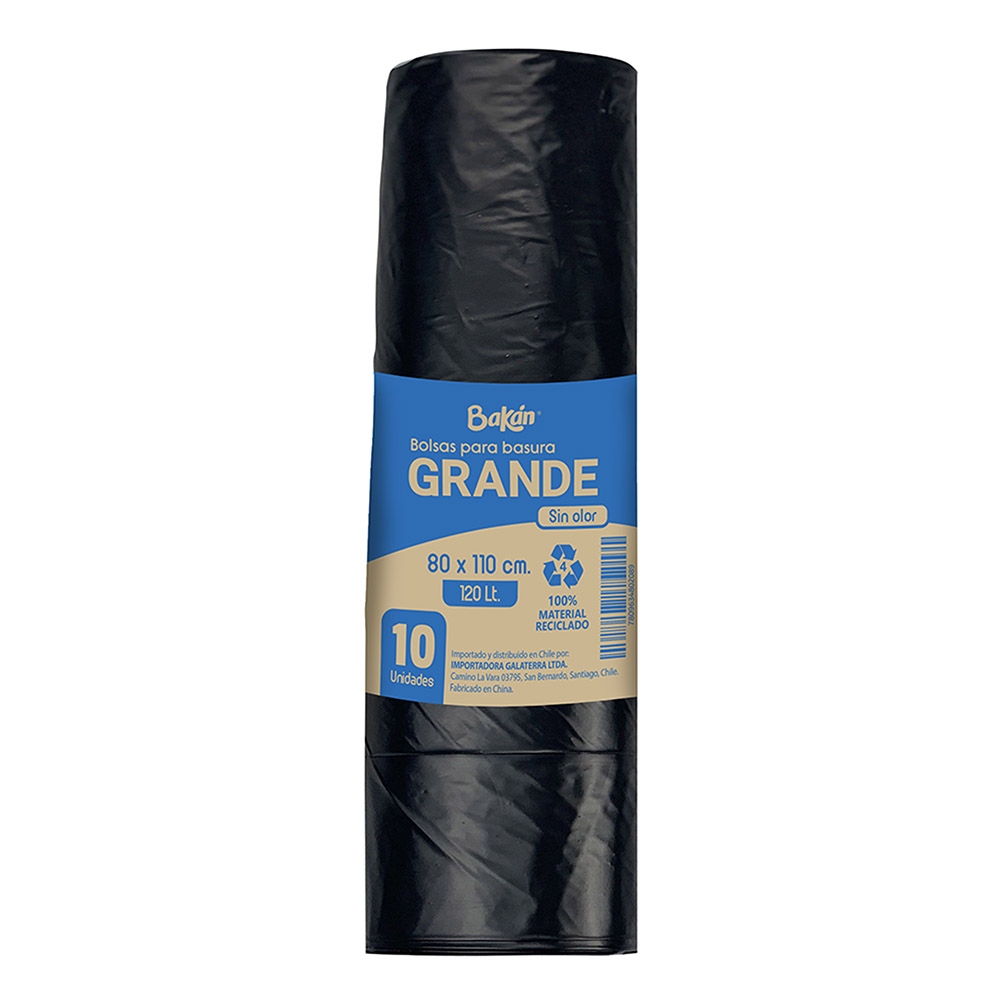 bolsa de basura 80x110 X10 BAKAN