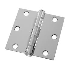 Bisagra L88 3 1/2" x 3 1/2" acero niquel satin c/rod LIOI