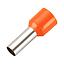 conector terminal ferrul 14AWG naranjo DRL