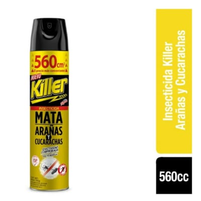 insecticida mata arañas y cucarachas 560cc KILLER