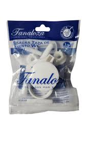 Kit asiento tapa W.C bisagras cuadradas FANALOZA