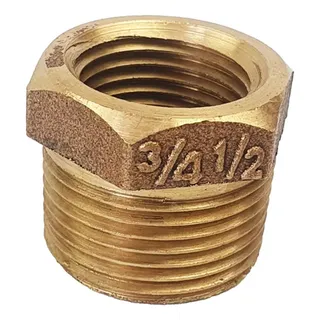 Bushing bronce he-hi 3/4"x1/2"