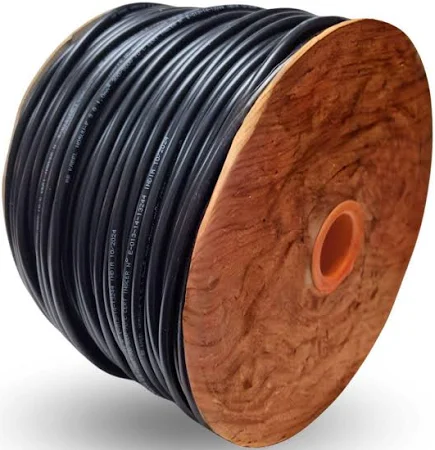 Cable cordon H05VV-F 2X0.75MM2 NEGRO por METRO