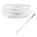 Cable libre de halogeno 4mm por metro BLANCO