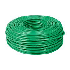 Cable libre de halogeno 6mm por metro VERDE
