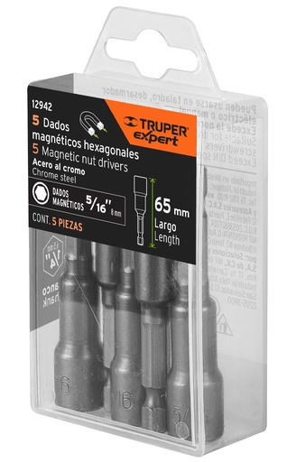 [ADHE6446] Dado magnetico 5/16" UNIDAD - TRUPER