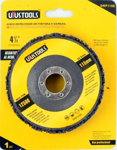Disco removedor pintura p/esmeril 4 1/2" - UYUSTOOLS