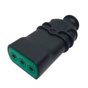 [TOHE2249] Enchufe volante hembra 10A 250V 2P negro - FANTON