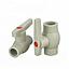 Llave de bola completa gris PPR SO 20mm