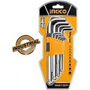 [HHK11091] Set llave allen industrial 9pzs 1.5 10mm - INGCO