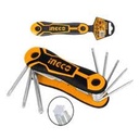 [SELL1903] Set llaves torx llavero 8 piezas T9 T40 - INGCO