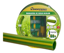 Set manguera bicolor verde/amarillo 1/2" 15MT + accesorios - HOFFENS