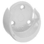 Soporte barra U blanco 2u