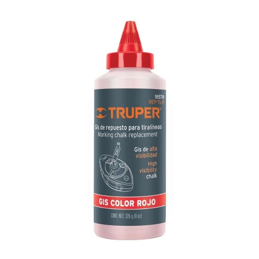Tizalineas ROJO 8 oz - TRUPER