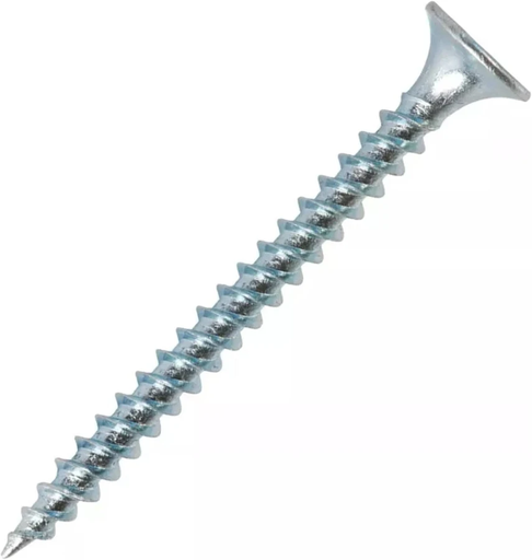 Tornillo volcanita punta fina ZINC UNIDAD 6x 1 1/4" - IMPORPER