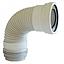 Tubo evacuación flexible P/WC 38cm - HOFFENS
