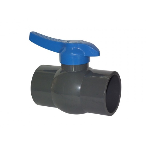 Valvula compacta 32mm manilla azul