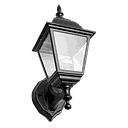 [FACO6057] farol cochero adosar negro 4 caras DRL