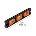 [NITO6448] nivel torpedo magnetico 10" TRUPER