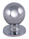 [PEBO6386] perilla bola 21mm niquel cepillado POLI