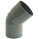 Codo sanitario gris 110x45°